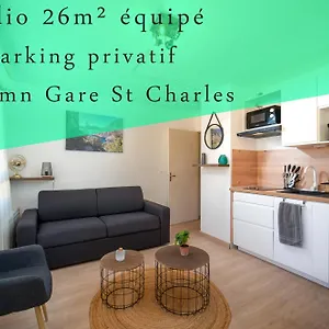  Appartement Equipe Avec Parking A 6min A Pied De La Gare St Charles